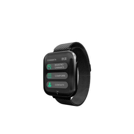 Techmade  Smart Watch TALK Metalic Black 