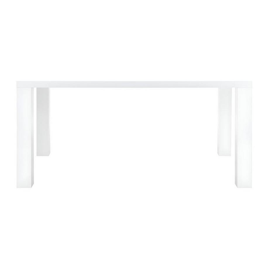 Vente-unique Table à  manger MONICA 6 cous MDF laqué  