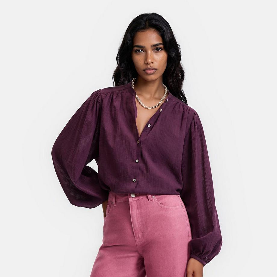 Chemise col mao