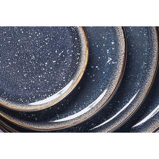 BJÖRN Geschirr-Set IRIS - 48 Stück - Dunkelblau  