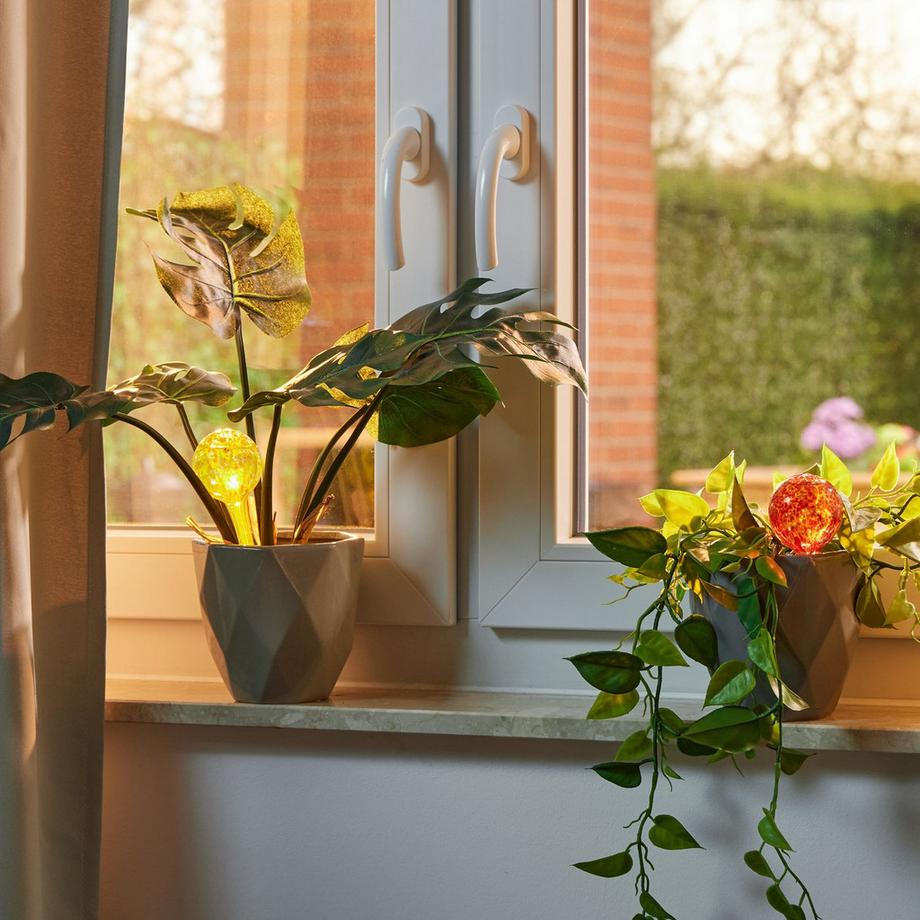 B2X  Bunte Wasserbälle Glas 4er Set 