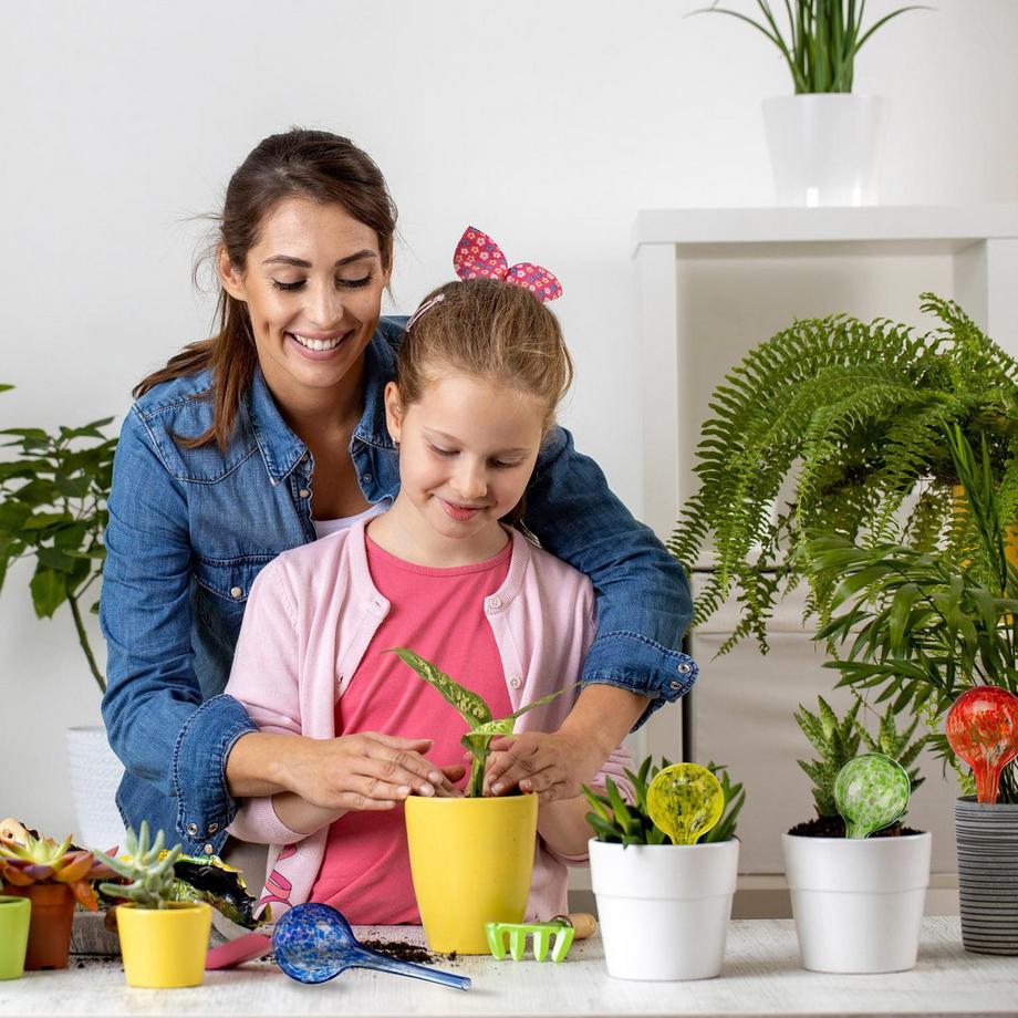 B2X  Bunte Wasserbälle Glas 4er Set 