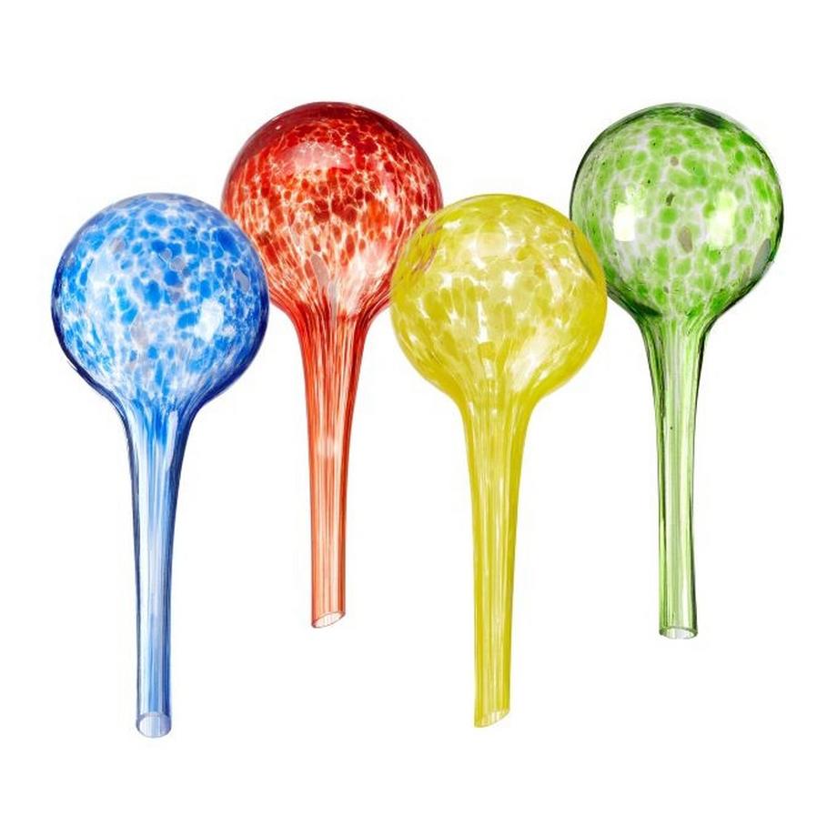 B2X  Bunte Wasserbälle Glas 4er Set 