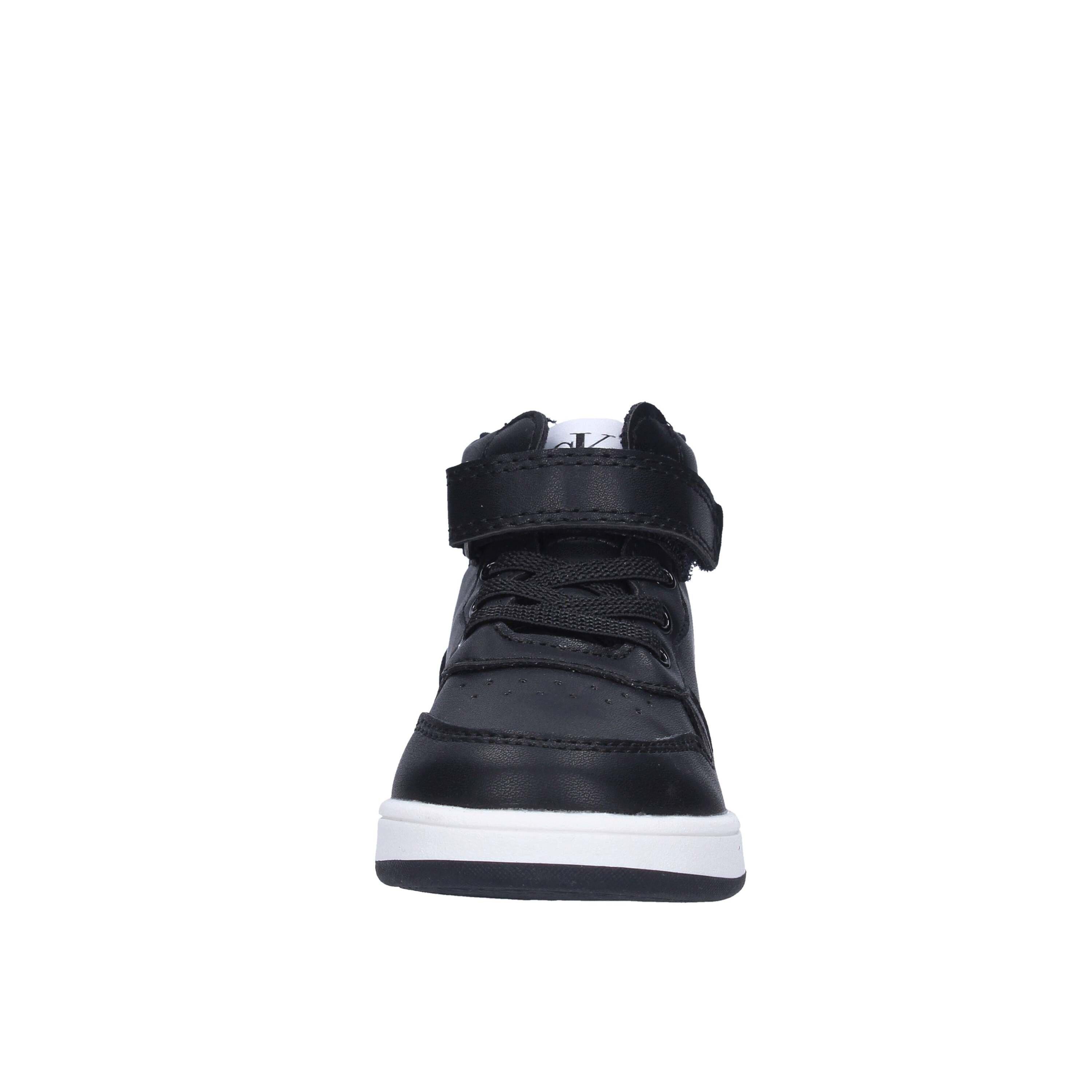 Calvin Klein  scarpe da ginnastica con stringhe e strappo in velcro per bambini black/white 