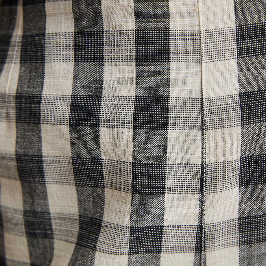 La Redoute Collections Pantalon Bootcut 7/8 Longueur Imprimé Vichy  