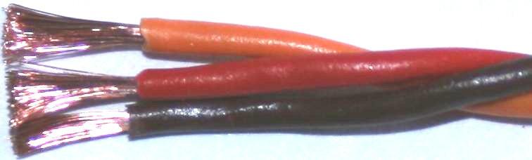 Image of Muldentalelektronik 54010 RC-Modellbau ersatzteil & zubehör Anschlusskabel Rot Bunt