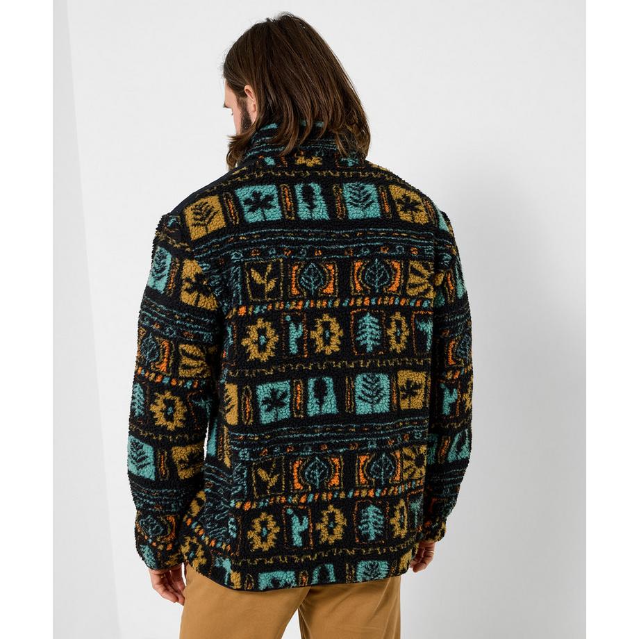 Joe Browns Giacca in pile Teddy con mezza zip e collo a imbuto  