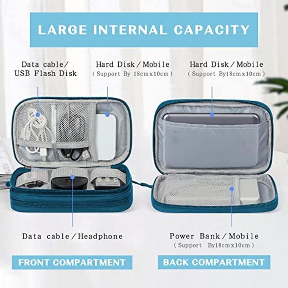Only-bags.store  Kabeltasche, Elektronik Tasche Organizer, Kabel Organizer Kabeltasche Elektronik Zubehör Organizer Tasche Universal Tasche für Zubehör 