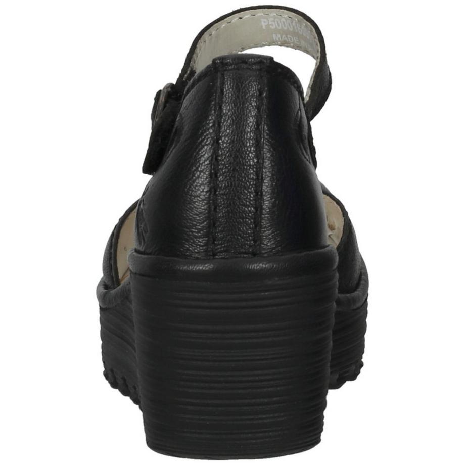 FLY London Keilsandaletten mit geschlossener Zehen- und Fersenkappe  