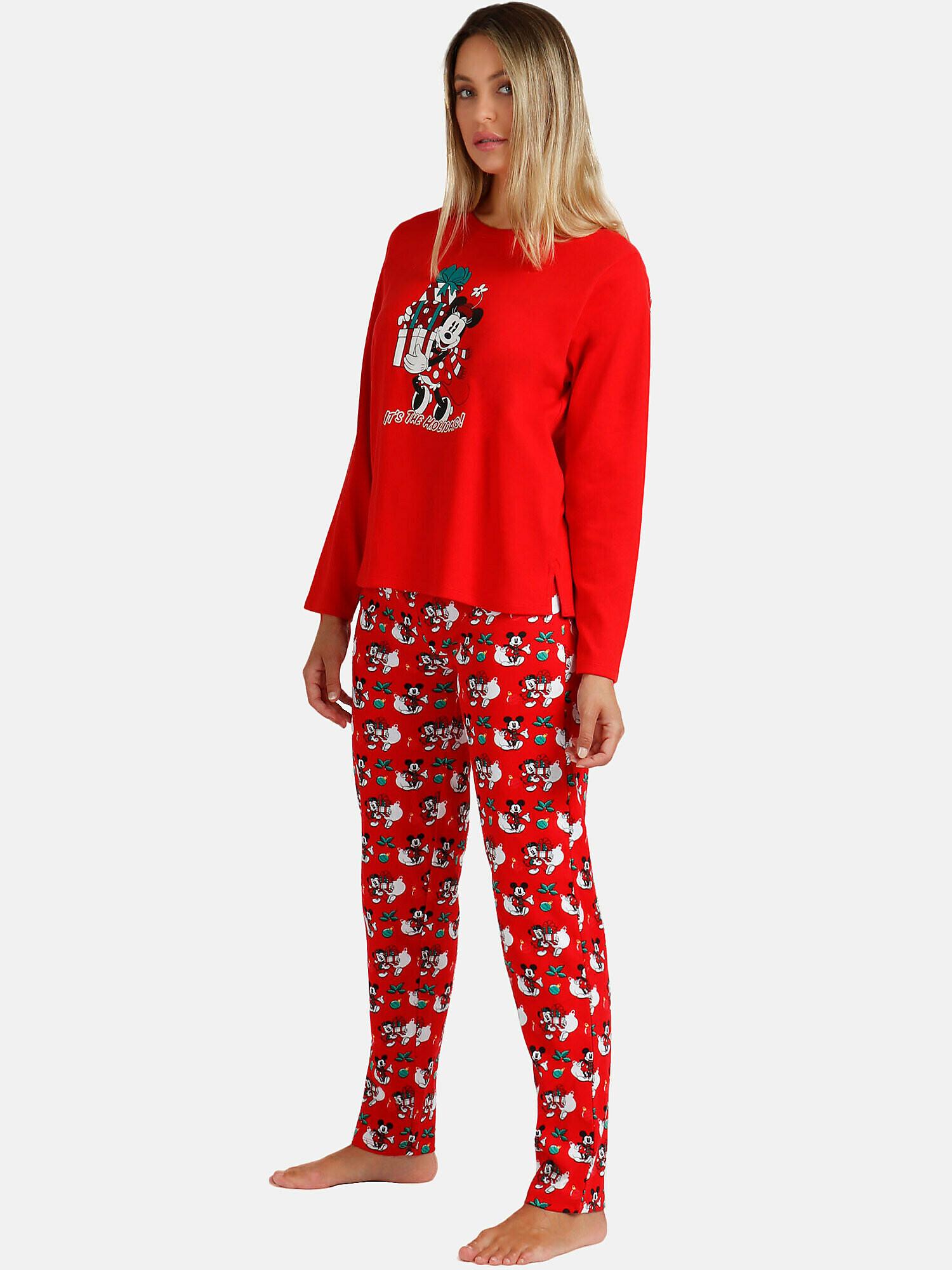 Admas  Pyjama Hausanzug Hose und Oberteil Holidays Disney 