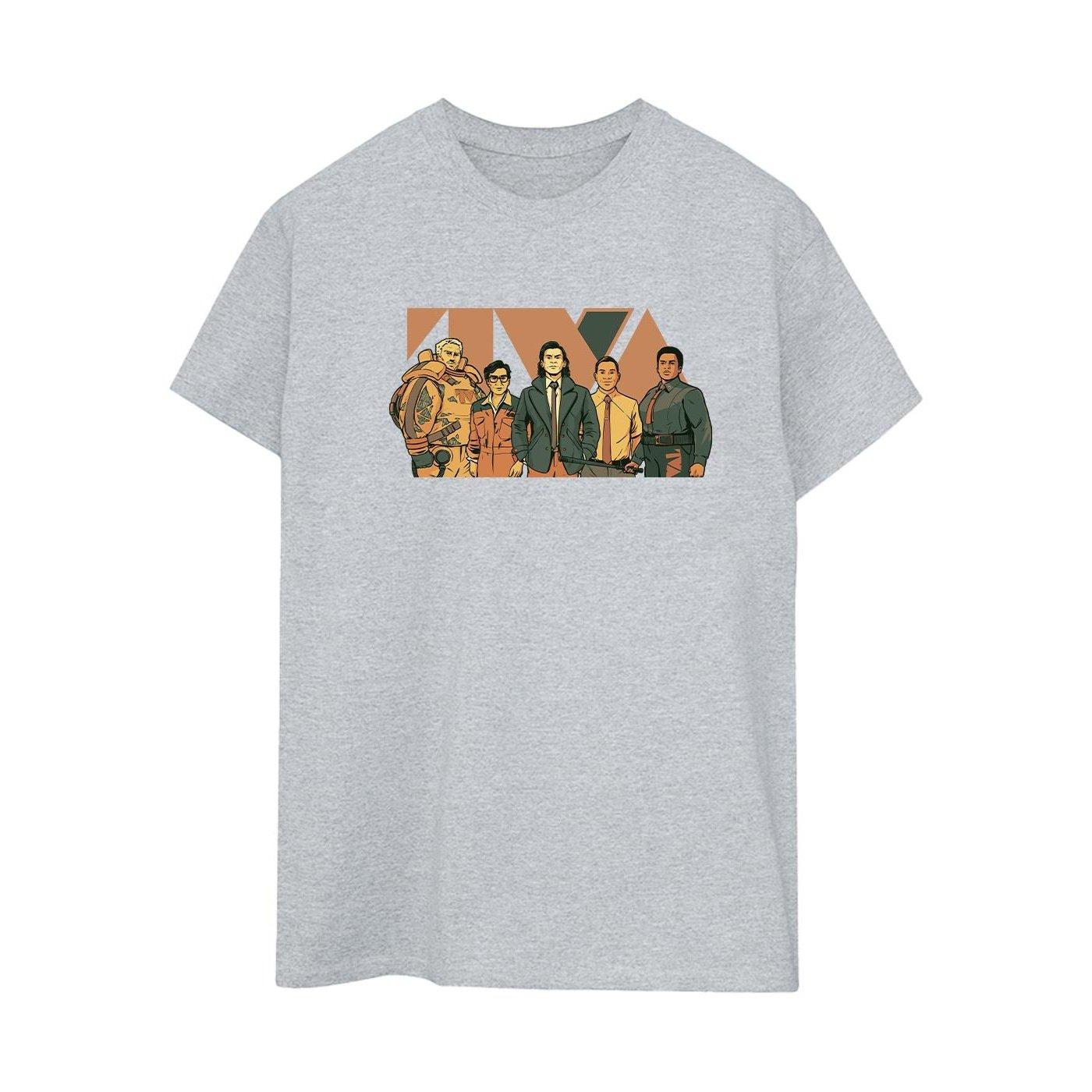 Image of Loki Tva Group Tshirt Damen Grau L