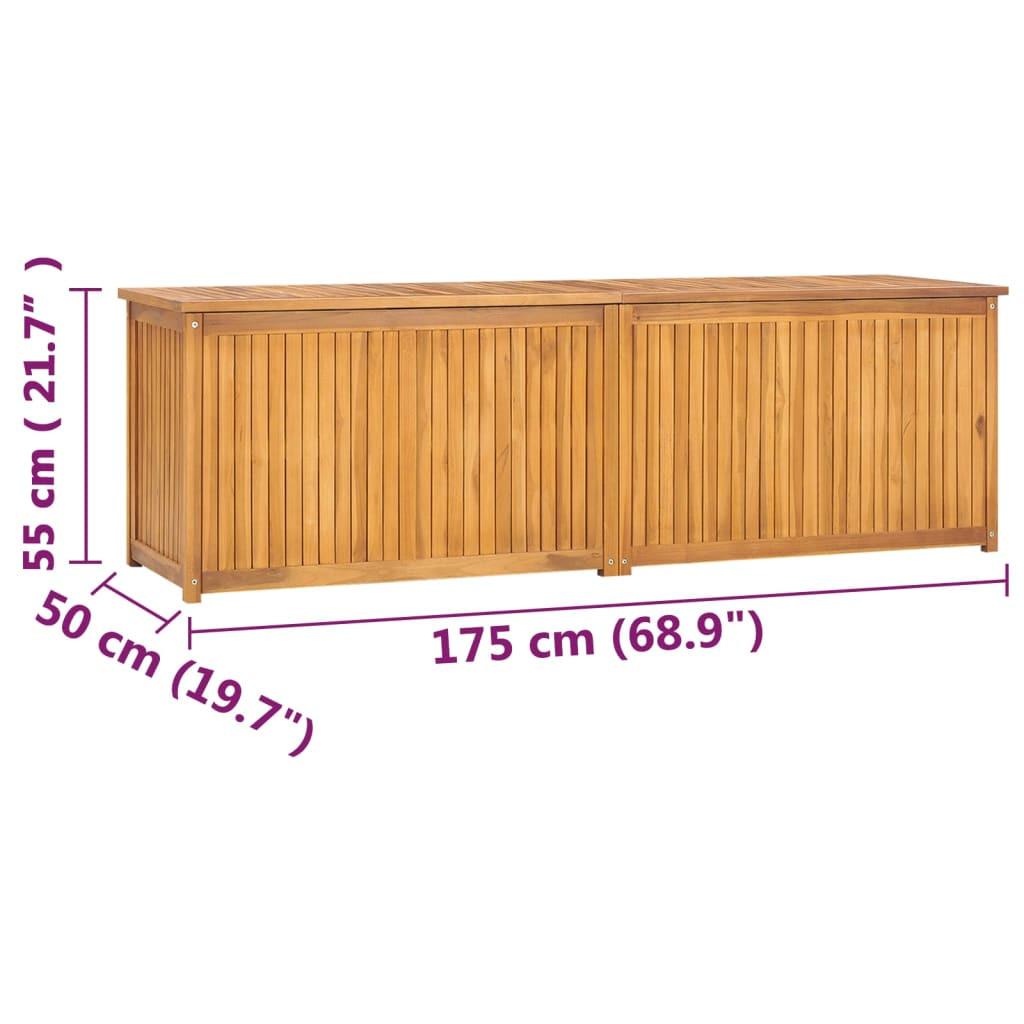 VidaXL Gartenbox teak  