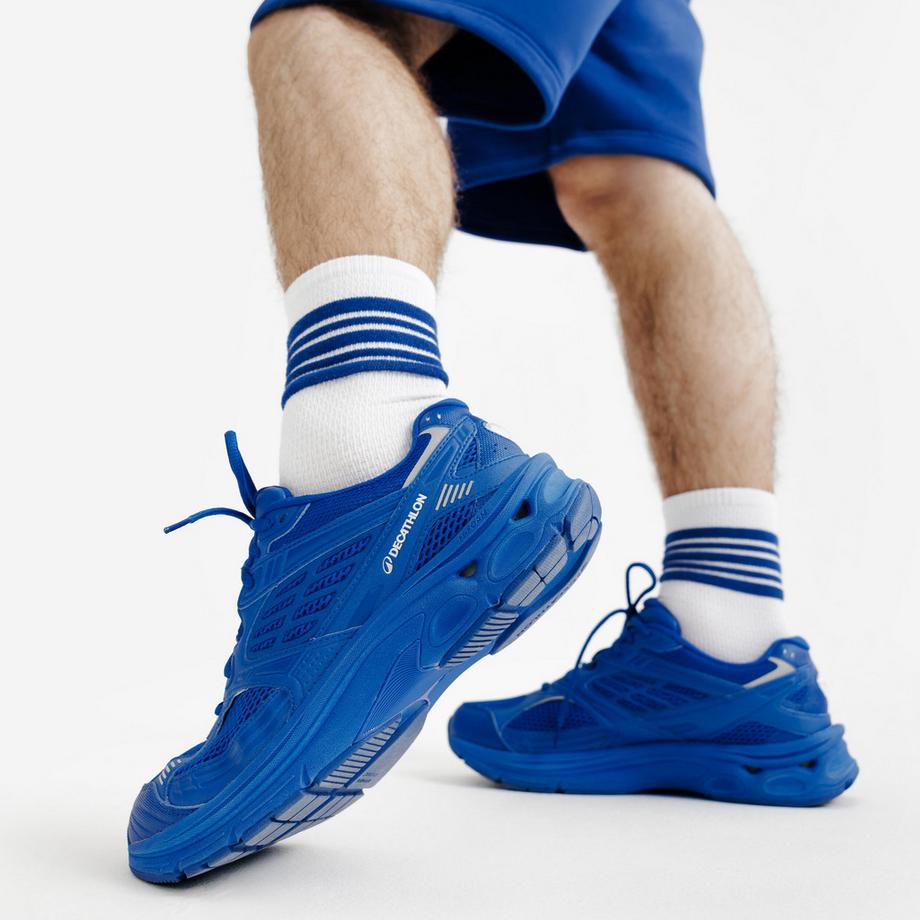 DECATHLON Wadenhohe Baumwollsocken 2er Pack  