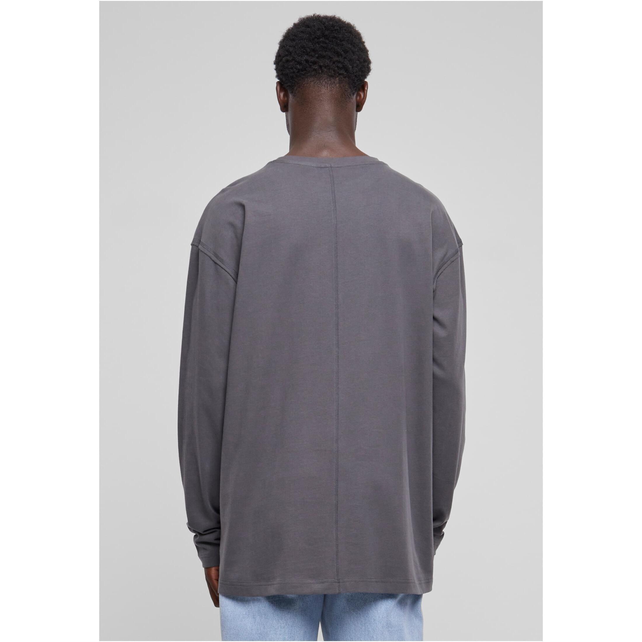 URBAN CLASSICS Open Edge T-Shirt Maniche Lunghe Oversized  