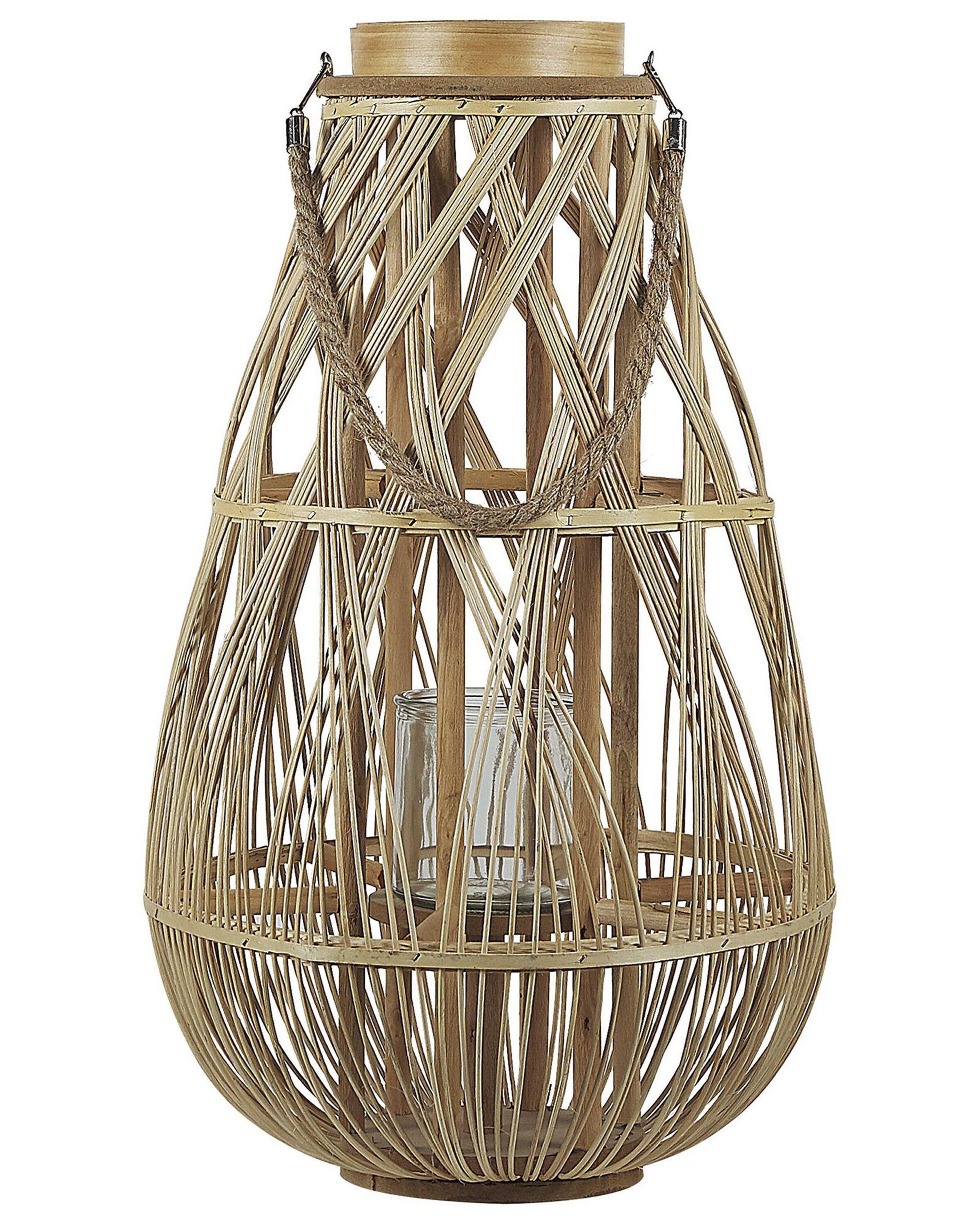 Image of Dekoration Aus Bambusholz Skandinavisch Tonga Unisex Light Beige ONE SIZE