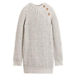 La Redoute Collections  Robe droite col montant en grosse maille 