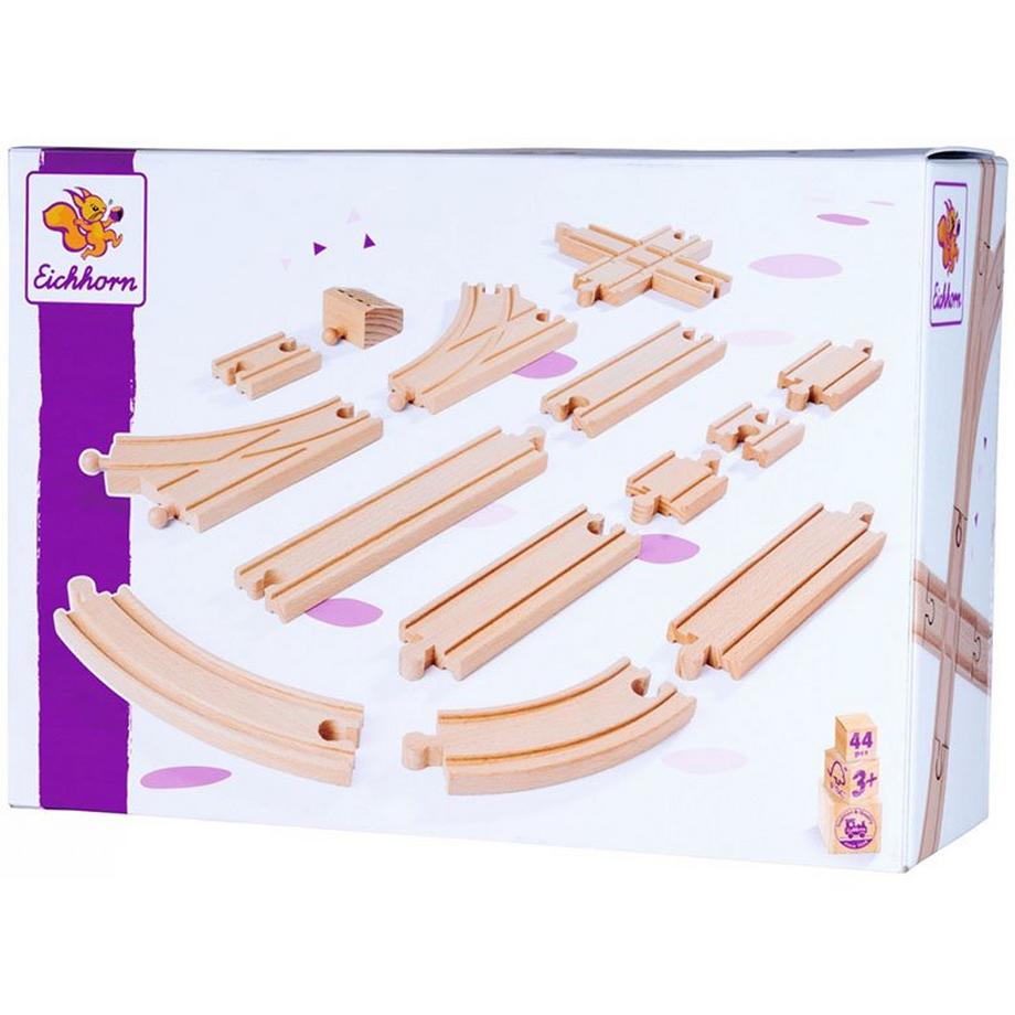 Eichhorn  Grosses Schienensortiment (44Teile) 