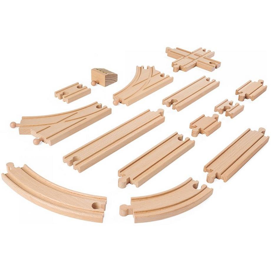 Grosses Schienensortiment (44Teile)