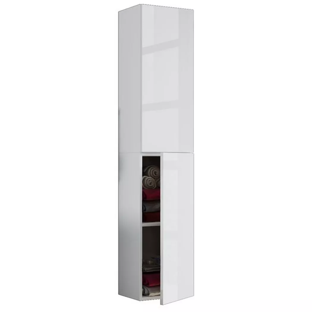 Ebuy24 - Mobilier de badge : grande agression Lendas h. 150 x l. 33 x p. 22 cm Blanc