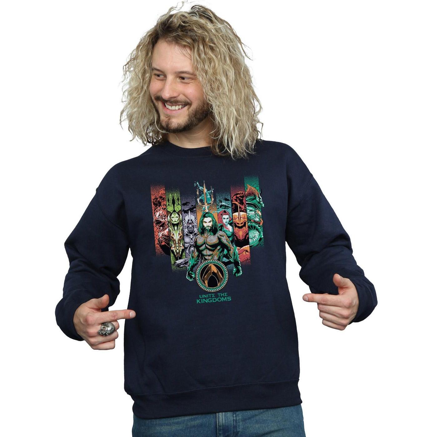 DC COMICS  Unite The Kingdoms Sweatshirt 