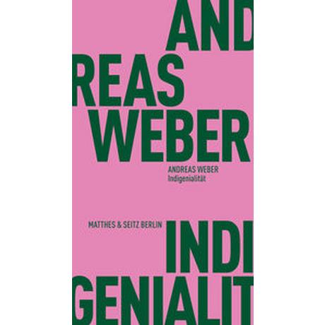 Indigenialität Weber, Andreas Copertina rigida 