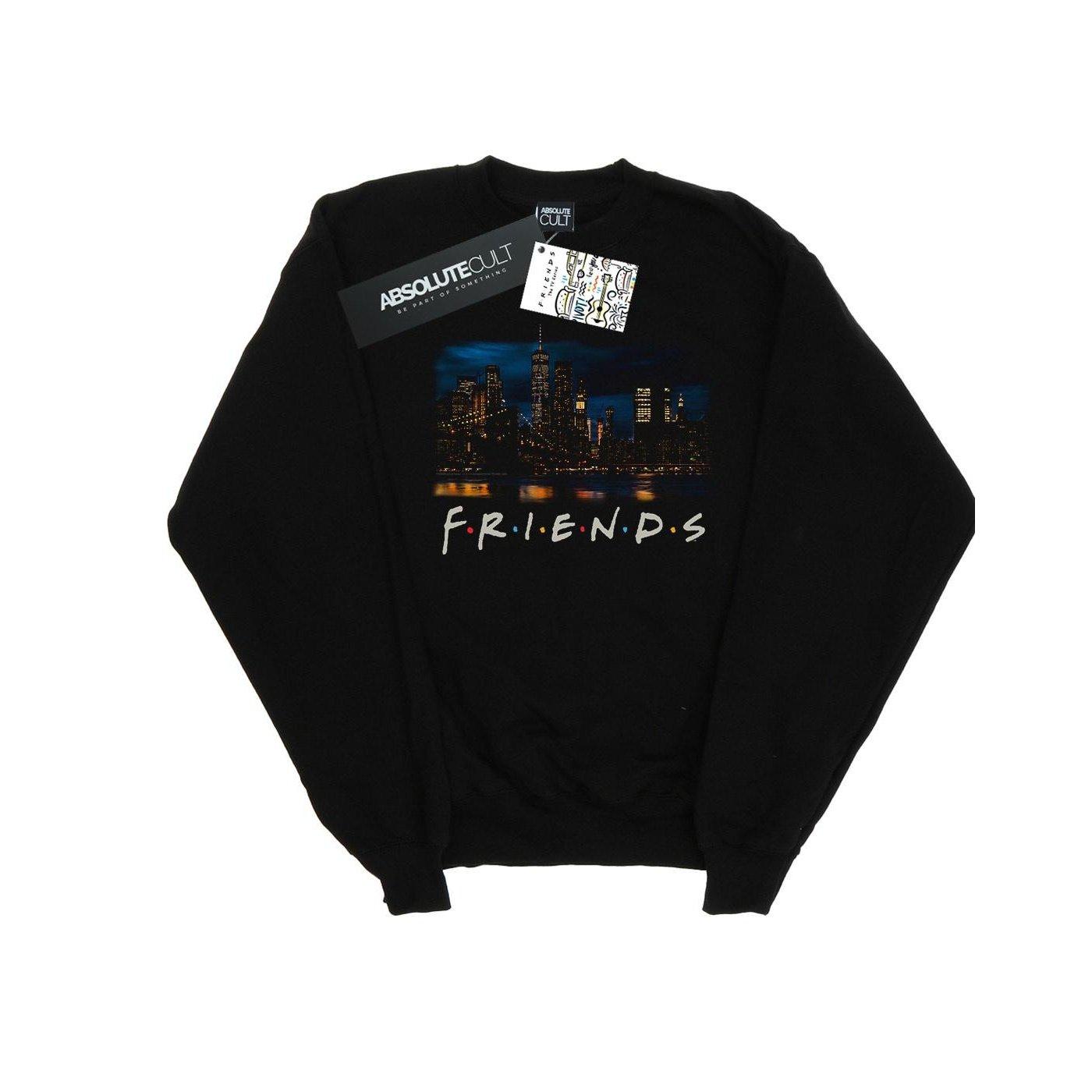 Image of New York Skyline Photo Sweatshirt Herren Schwarz XL