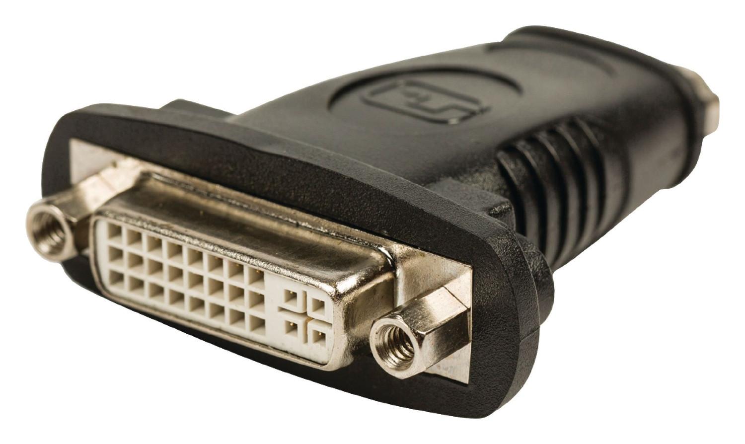 Nedis  Hochgeschwindigkeits-HDMI mit Ethernet-Adapter HDMI-Buchse - DVI-D 24+1p-Buchse Schwarz 