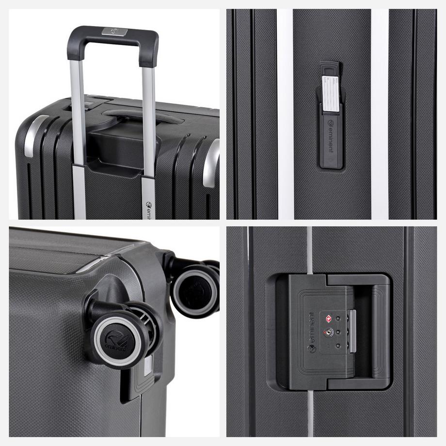 EMINENT  Vertica Set de Valises 4 Roues 