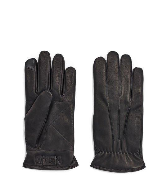 Image of 3 Point Leather Glove-m Herren Schwarz M