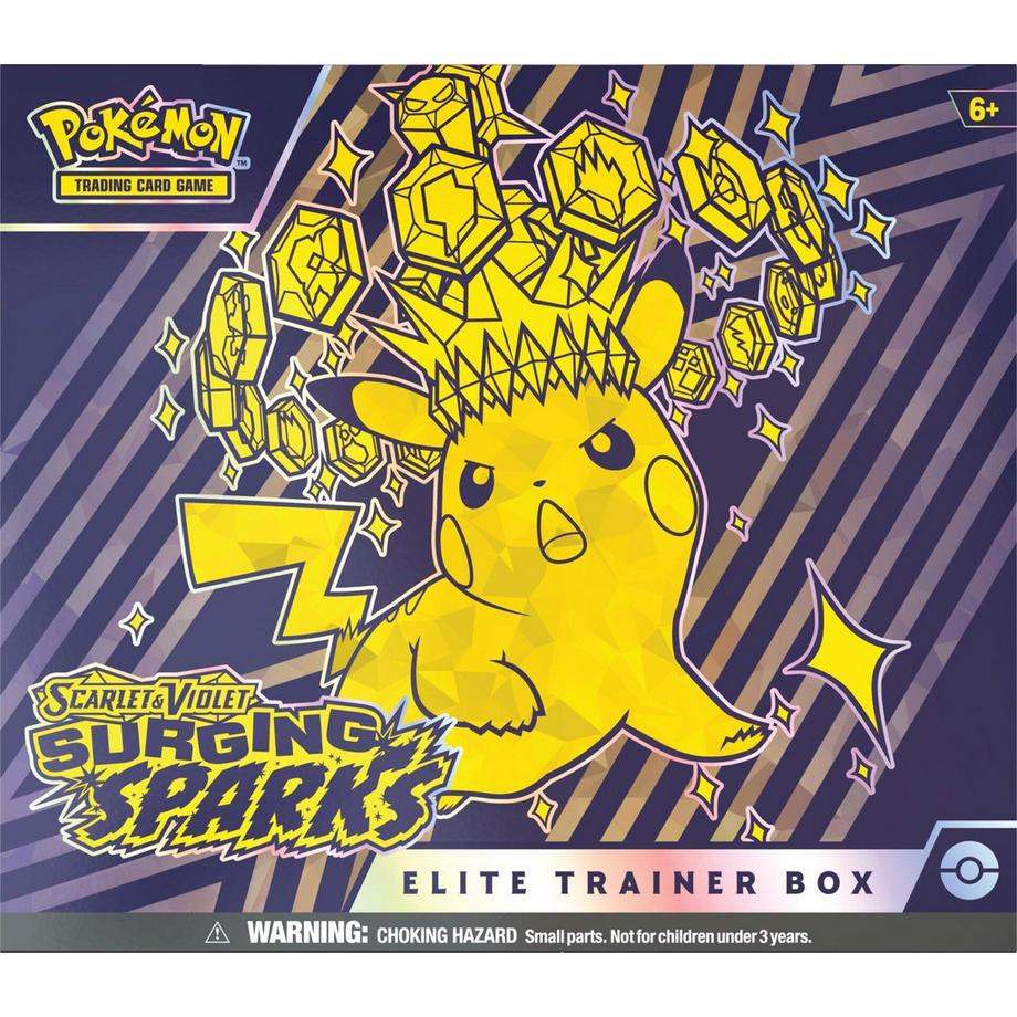 Pokemon  TCG: Scarlet & Violet - Surging Sparks (SV08) Elite Trainer Box - EN 