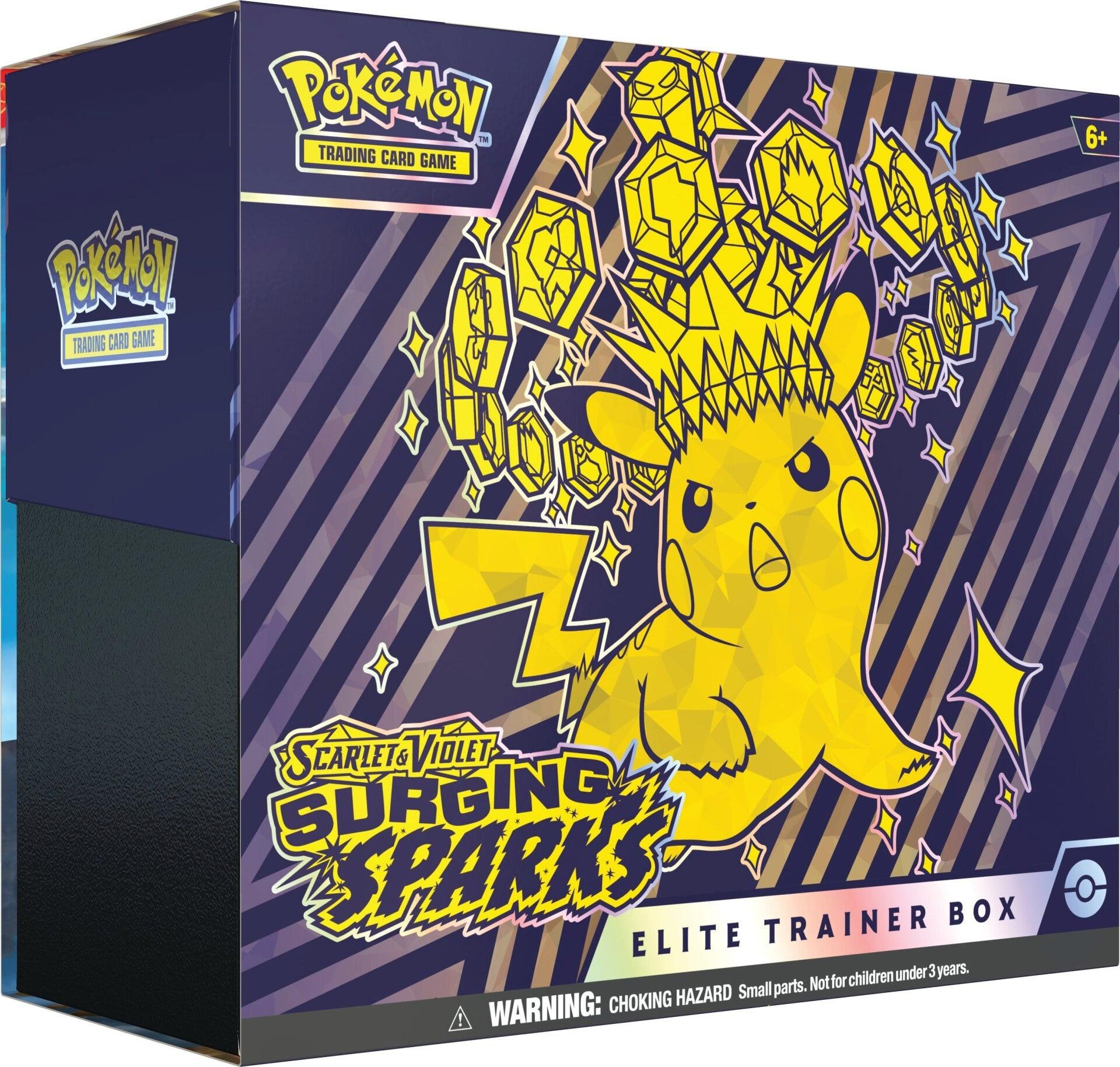 Pokémon  TCG: Scarlet & Violet - Surging Sparks (SV08) Elite Trainer Box - EN 