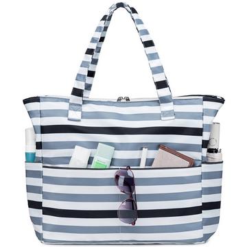 Große Strandtasche mit Reißverschluss