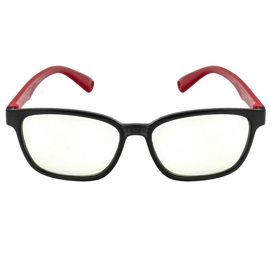 Northio  Anti-Blaulicht-Brille für Kinder - Schwarz und Rot 