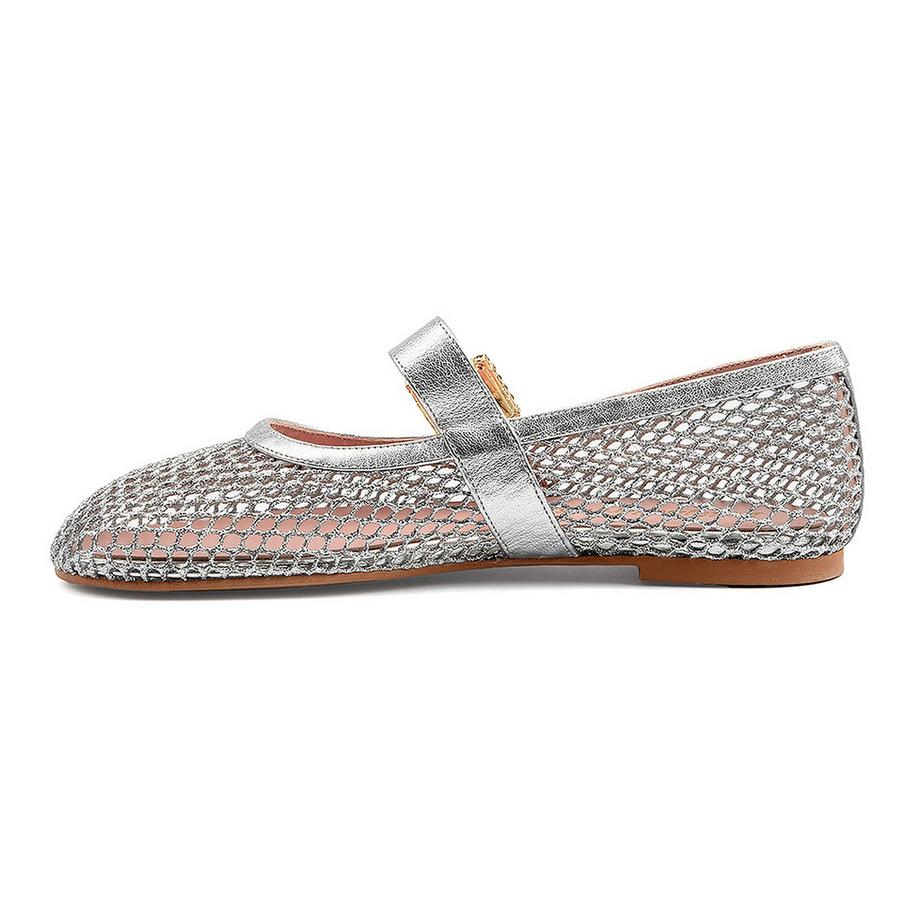 Pretty Ballerinas 51539 Mesh Mary Jane Ballerinas  