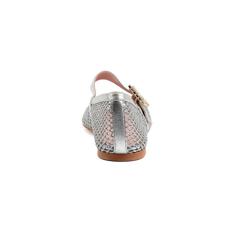 Pretty Ballerinas 51539 Mesh Mary Jane Ballerinas  
