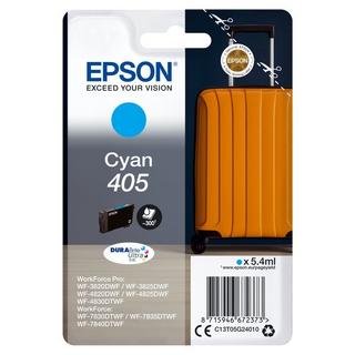 EPSON  EPSON Tintenpatrone 405 cyan T05G24010 WF-7830DTWF 300 Seiten 