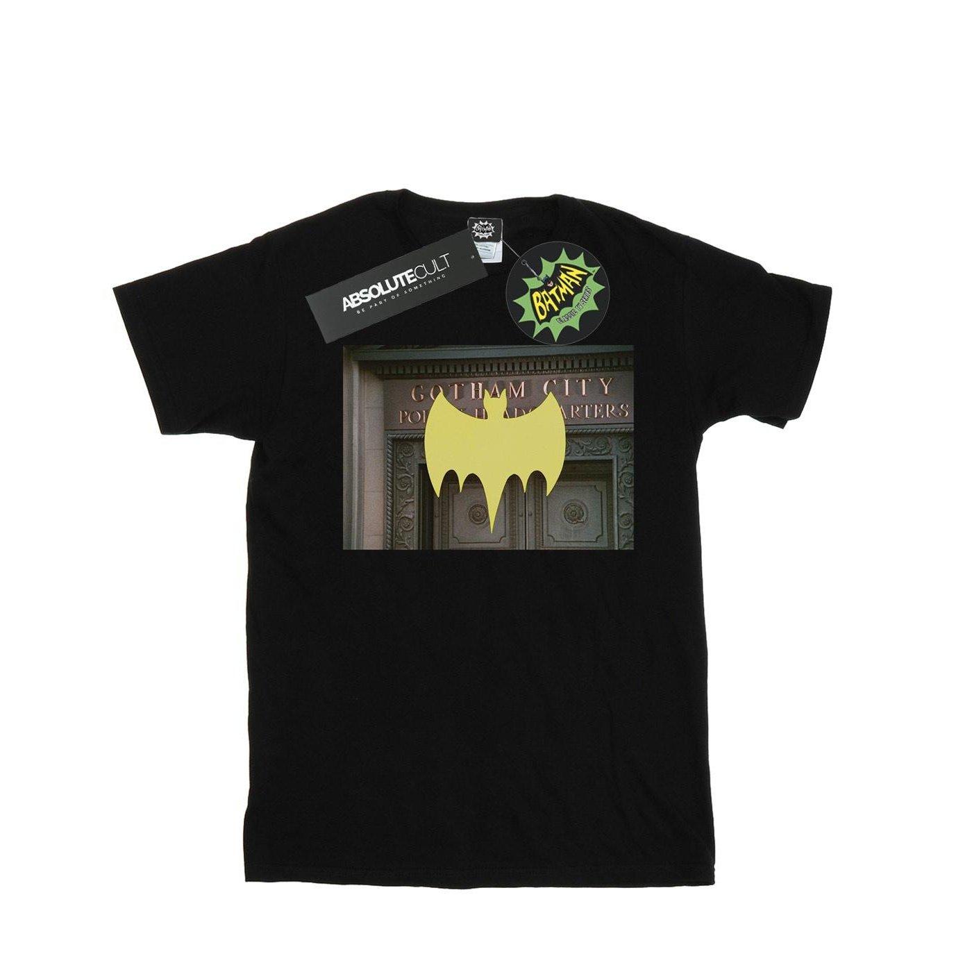 Image of Batman Tv Series Gotham City Police Tshirt Herren Schwarz XXL