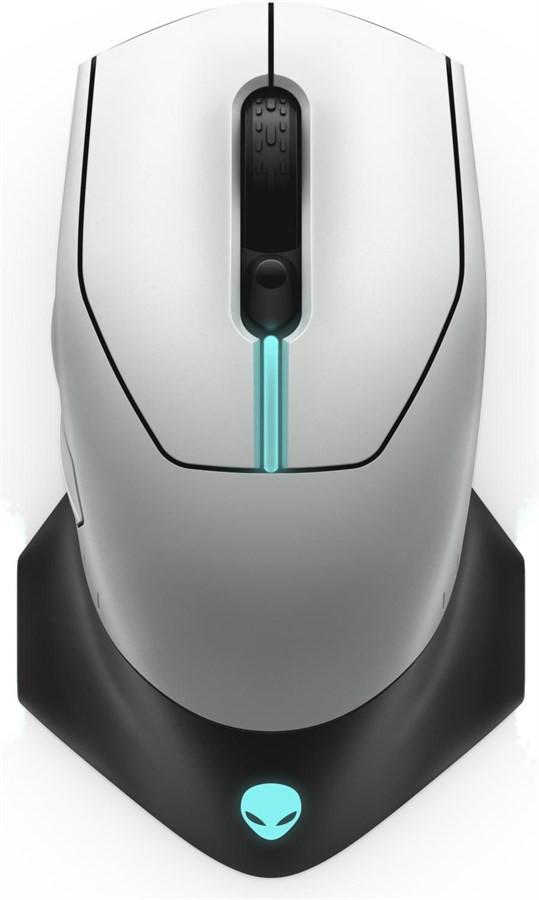 Image of Gaming-Maus Alienware AW610M Lunar Light