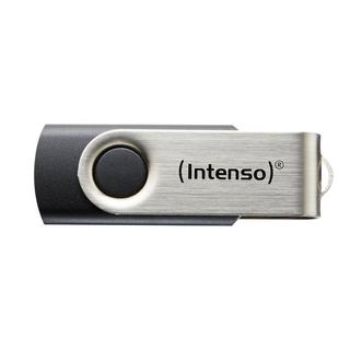 Intenso  Intenso Basic Line USB-Stick 16 GB USB Typ-A 2.0 Schwarz, Silber 