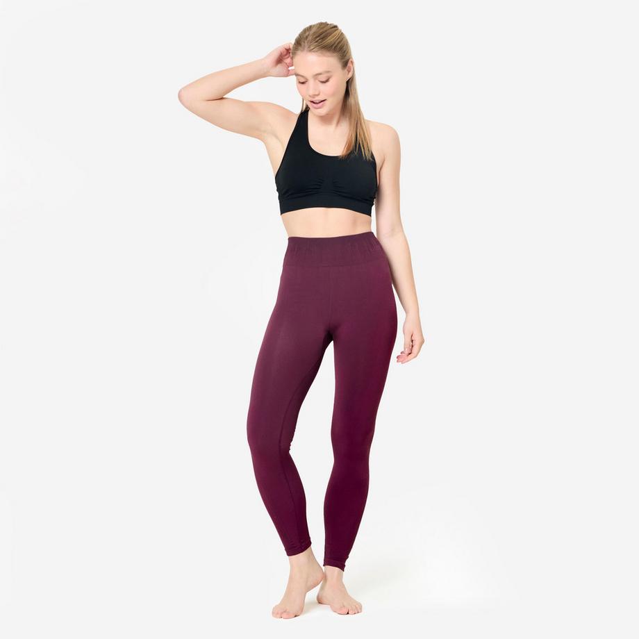 KIMJALY  Legging femme long yoga polyester 