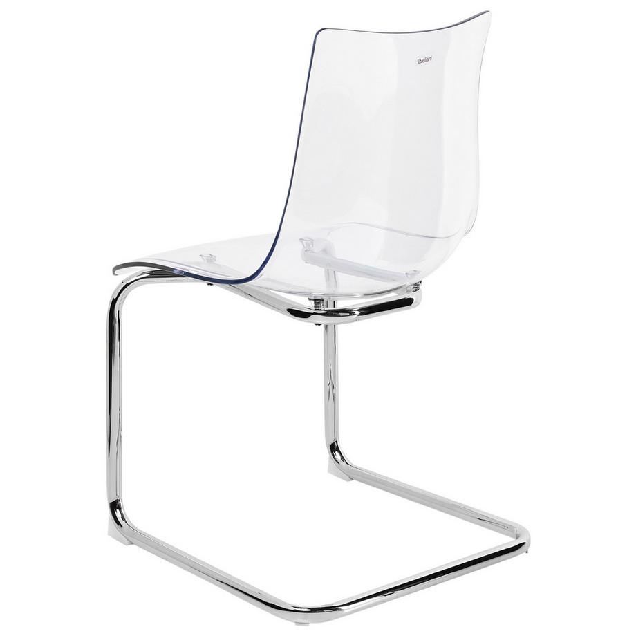 Beliani Set di 2 sedie da pranzo en Policarbonato Minimalista MARSHALL  
