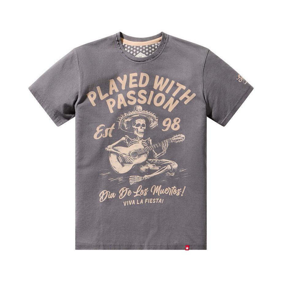 Joe Browns T-Shirt Motif Guitare Squelette  