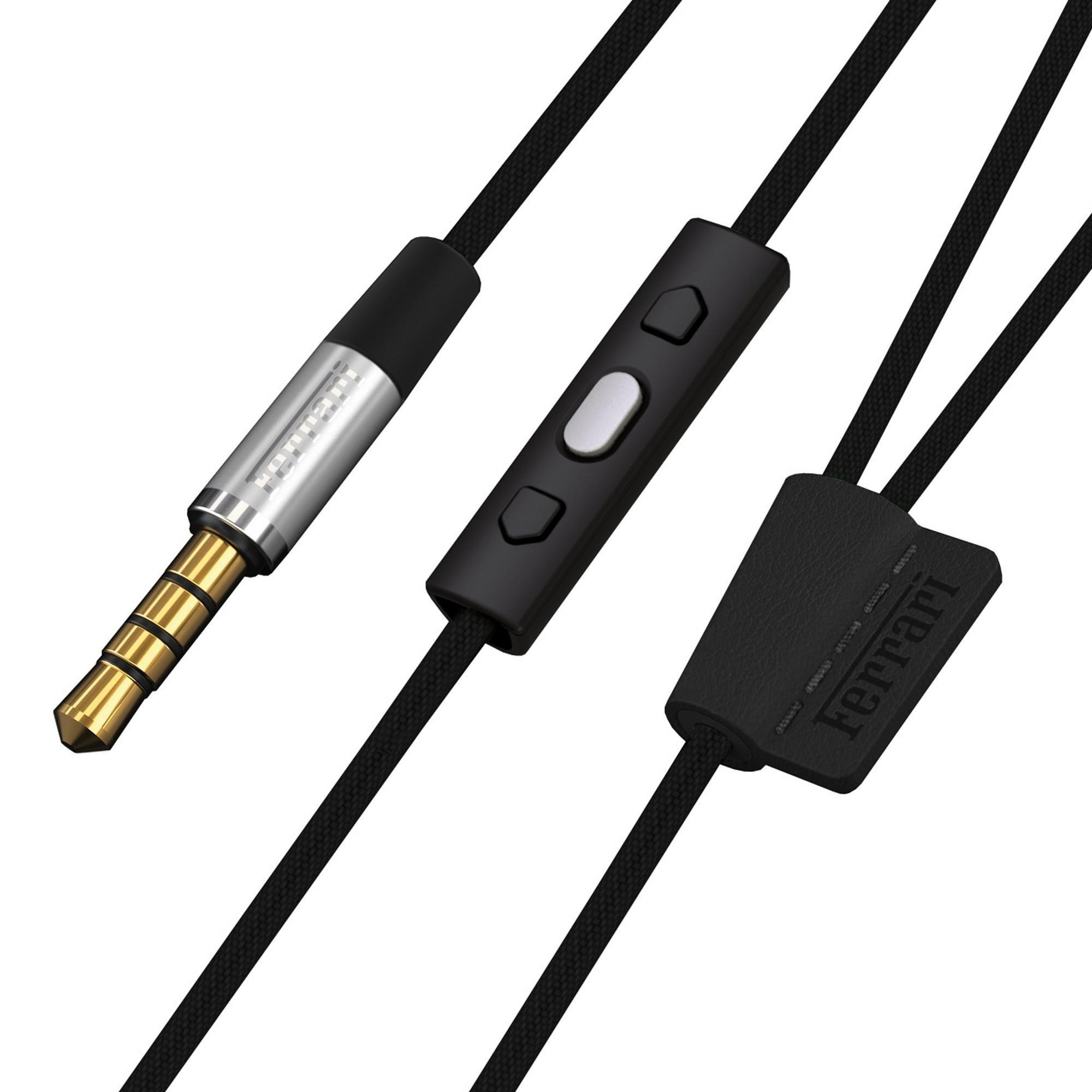 Ferrari by Logic3  Ferrari by Logic3 Cavallino G150i Auricolare Cablato In-ear Nero 