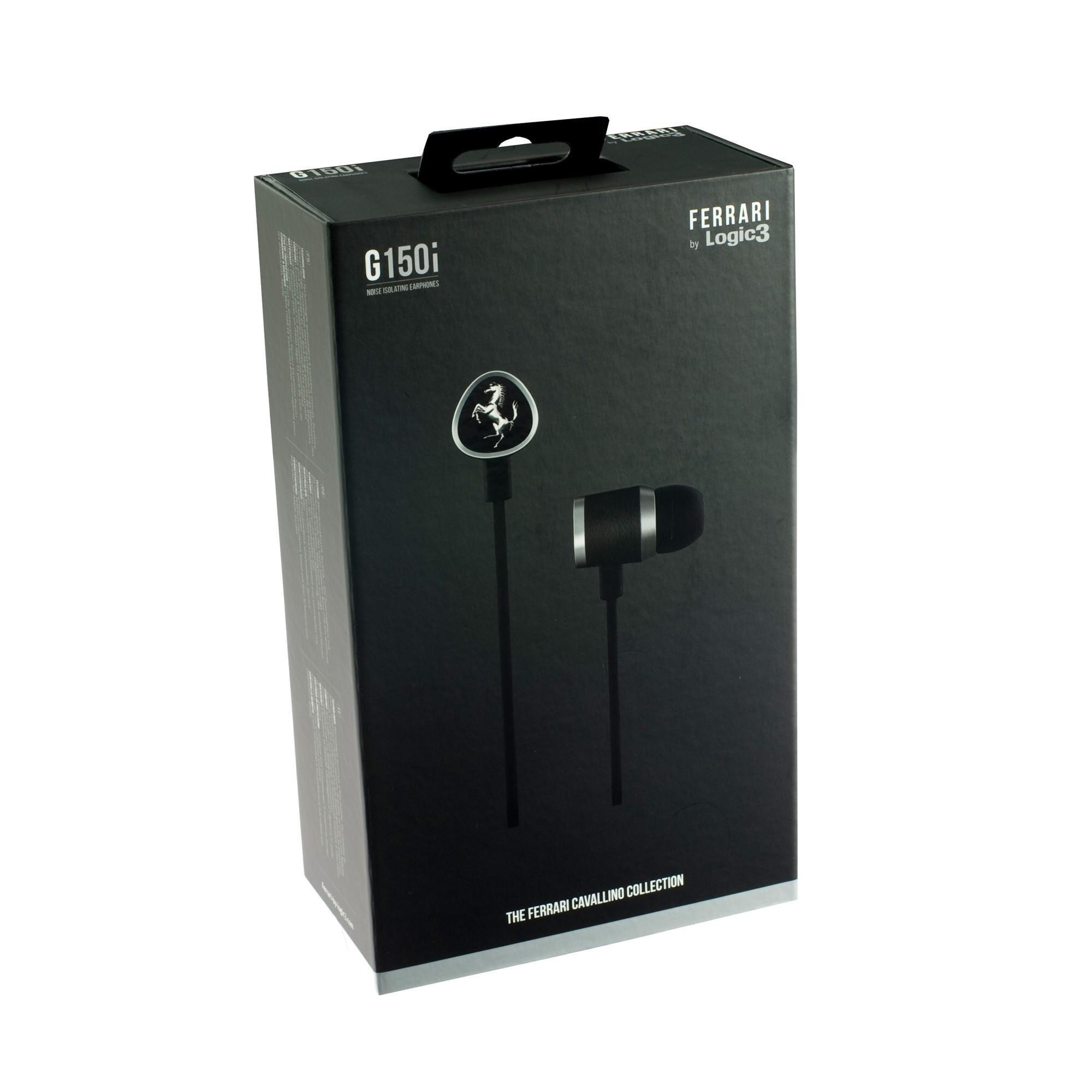 Ferrari by Logic3  Ferrari by Logic3 Cavallino G150i Casque Avec fil Ecouteurs Noir 