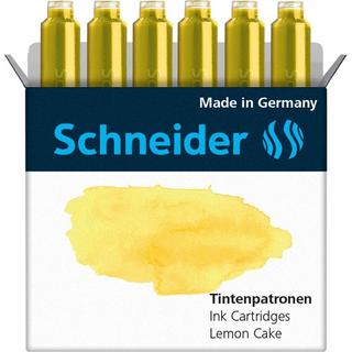 Schneider  Pastel cartuccia d'inchiostro 6 pz Originale Giallo 