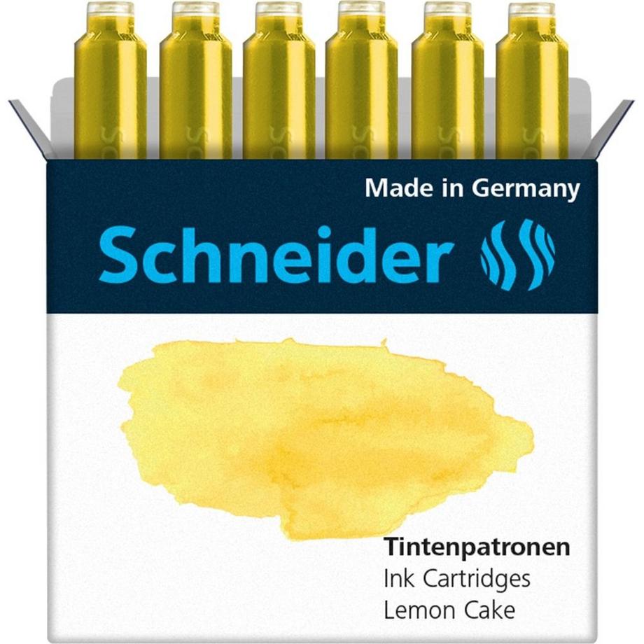 Schneider  Pastel cartuccia d'inchiostro 6 pz Originale Giallo 