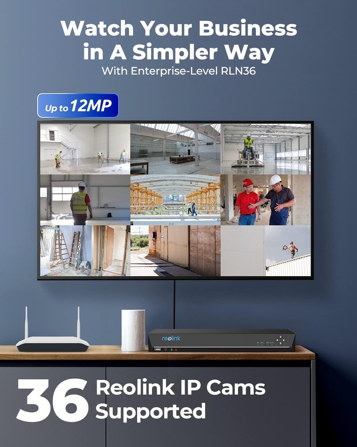 Reolink  RLN- 36 NVR PoE 