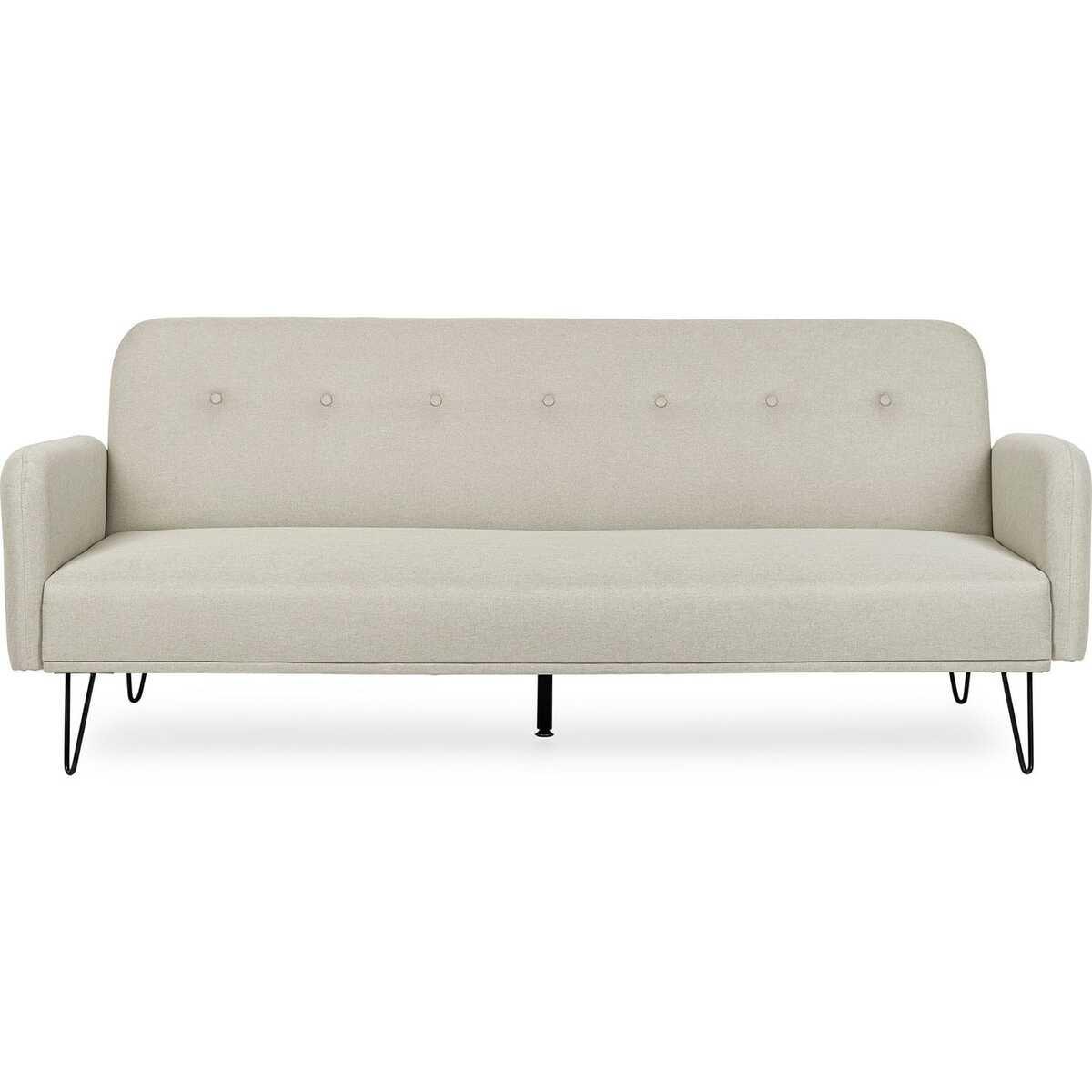 mutoni Canapé-lit Bridjet beige 200x82  