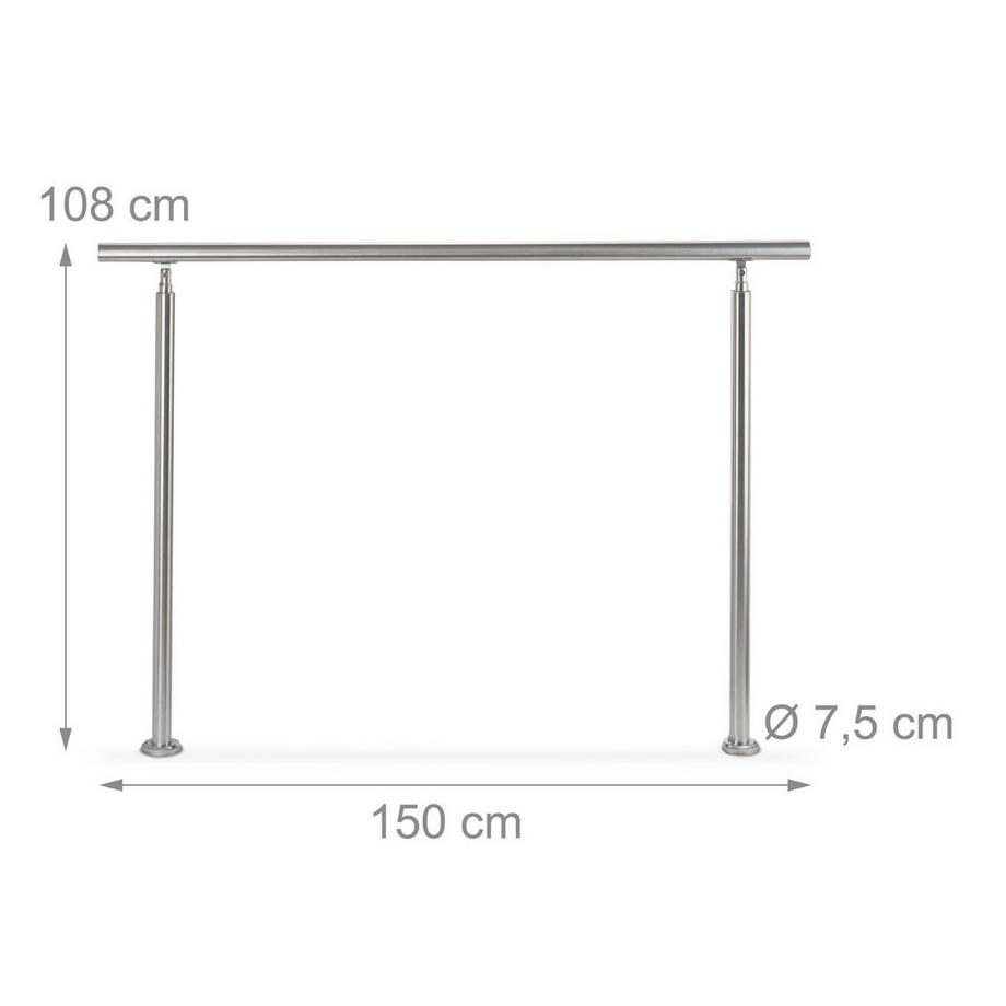 Northio  Treppengeländer aus Edelstahl 