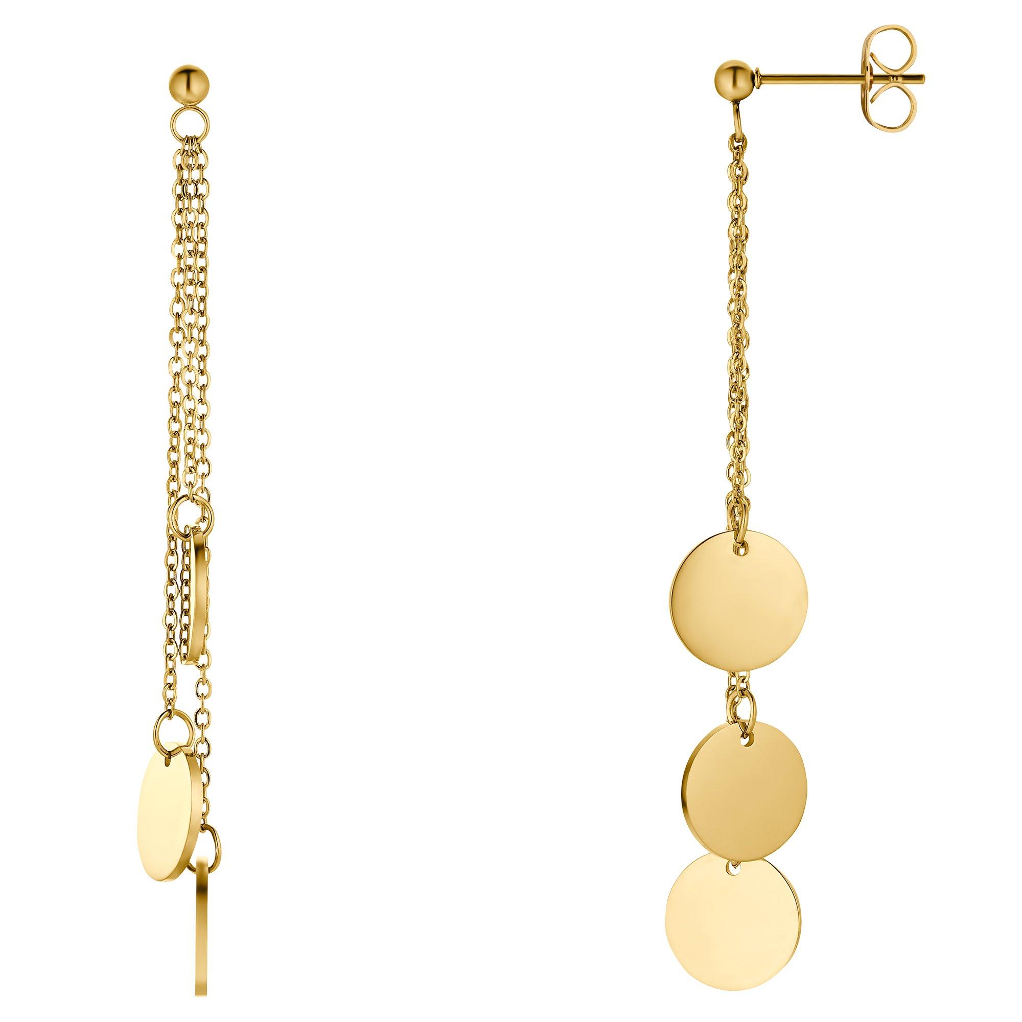 Image of Janna Silberfarben Poliert Damen Gold ONE SIZE